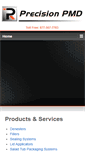 Mobile Screenshot of precisionpmd.com